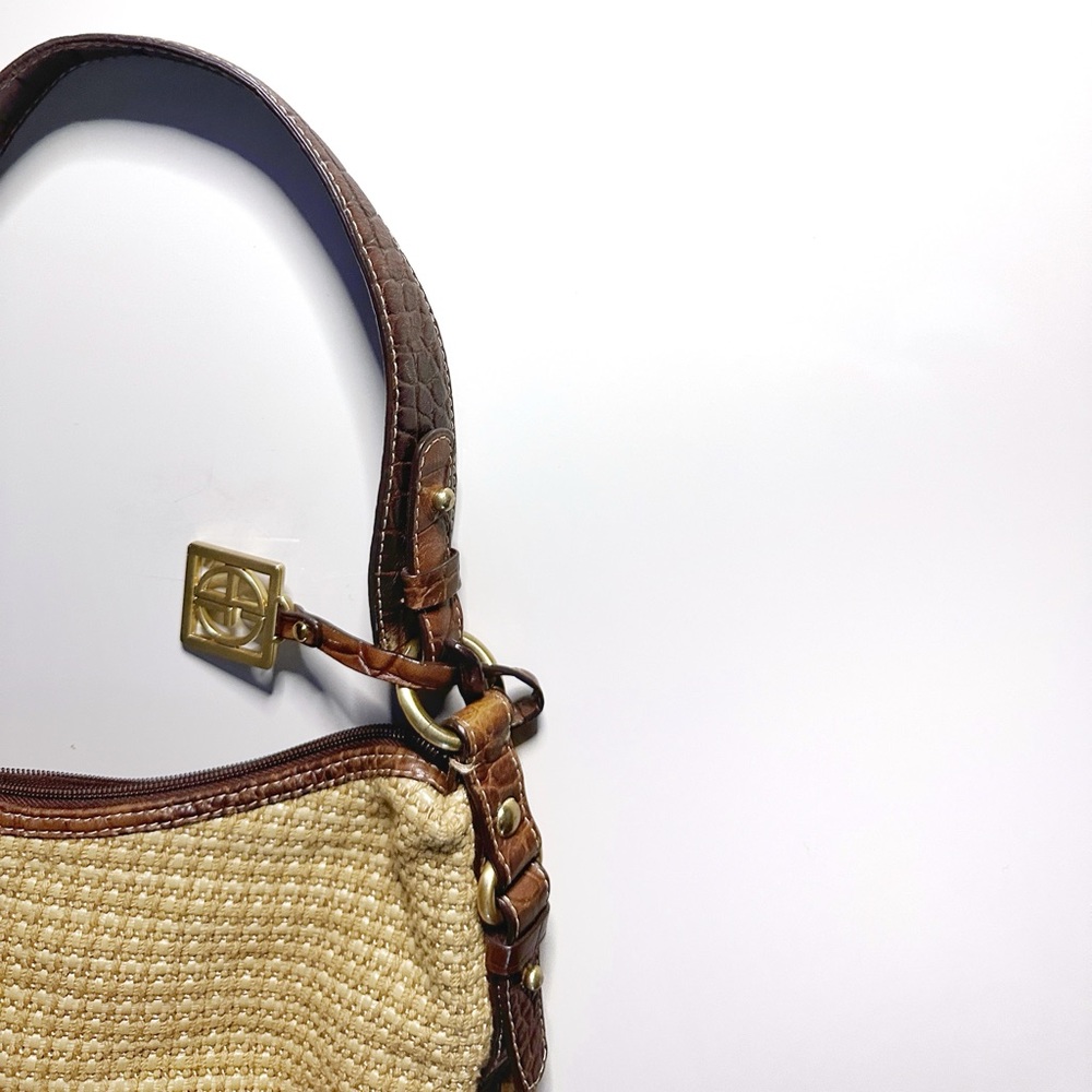 Steeped Sophistication Woven Shoulder Bag